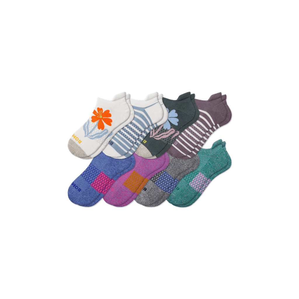 Bombas Women's Ankle Sock 8-Pack
