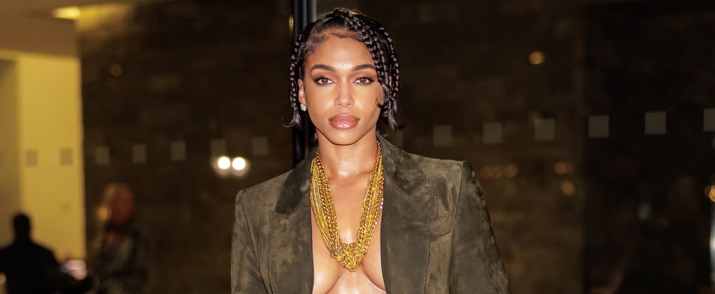 Lori Harvey Styled a Suede Blazer With Nothing Underneath at Tom Ford