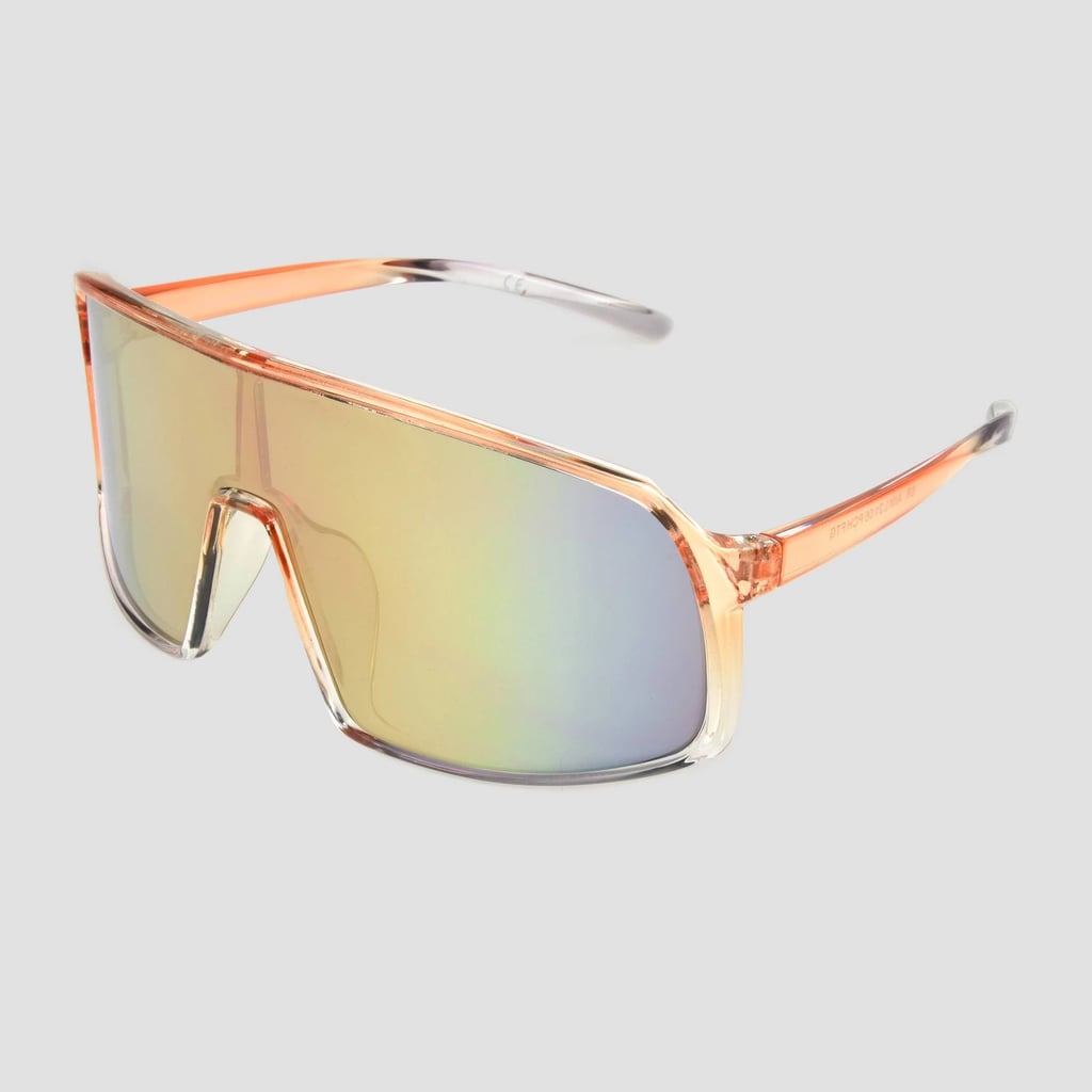 All in Motion Women's Sunglasses with Mirrored Lenses