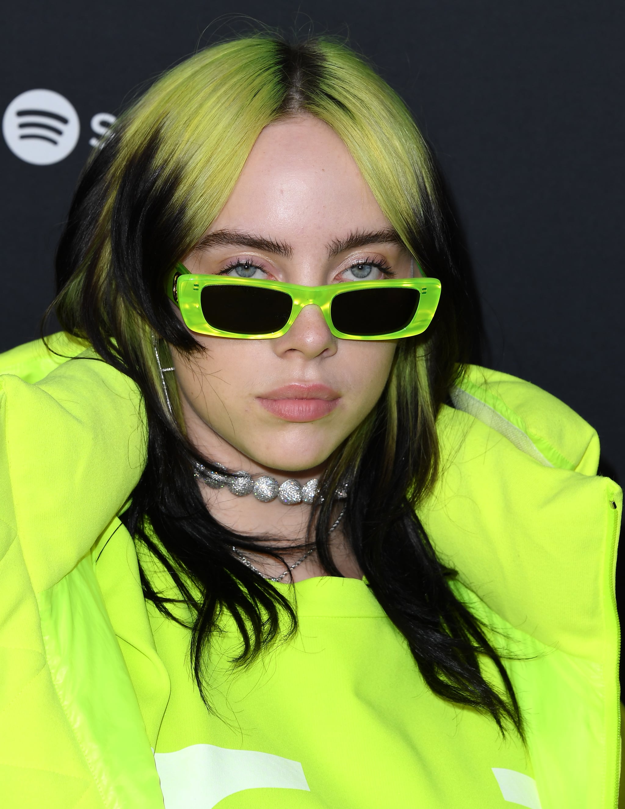 Fashion, Shopping & Style, Billie Eilish's Slime Green Louis Vuitton Look  and Gucci Sunglasses Are a Whole Mood