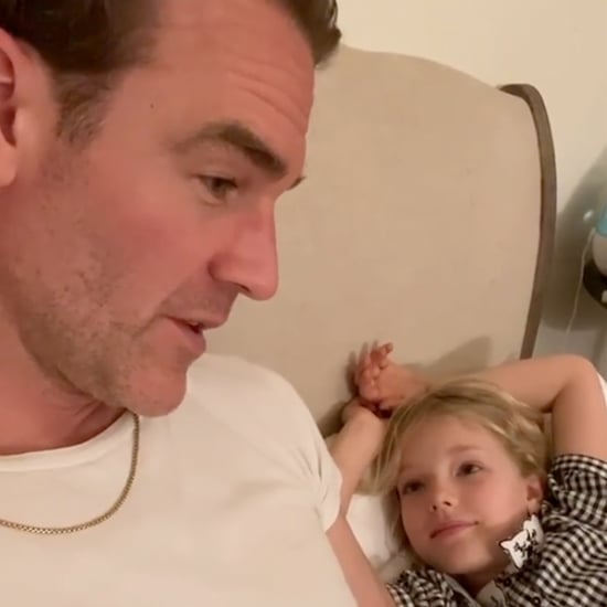 James Van Der Beek Explains Dawson's Creek to Daughter