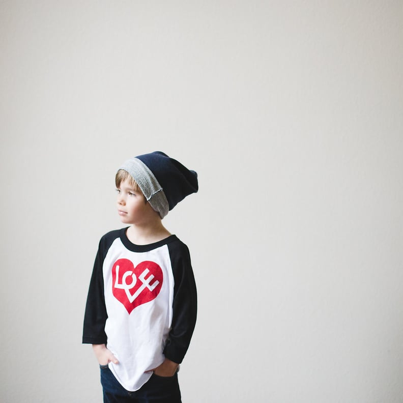 Love Heart Baseball Tee