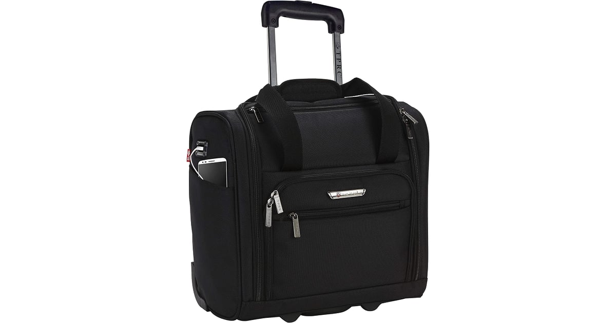 PersonalItem CarryOn Bag With Wheels TPRC 15Inch Smart Under Seat CarryOn Luggage Best