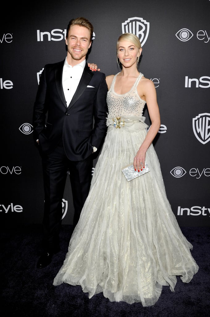 Julianne and Derek Hough at 2017 Golden Globes Afterparty
