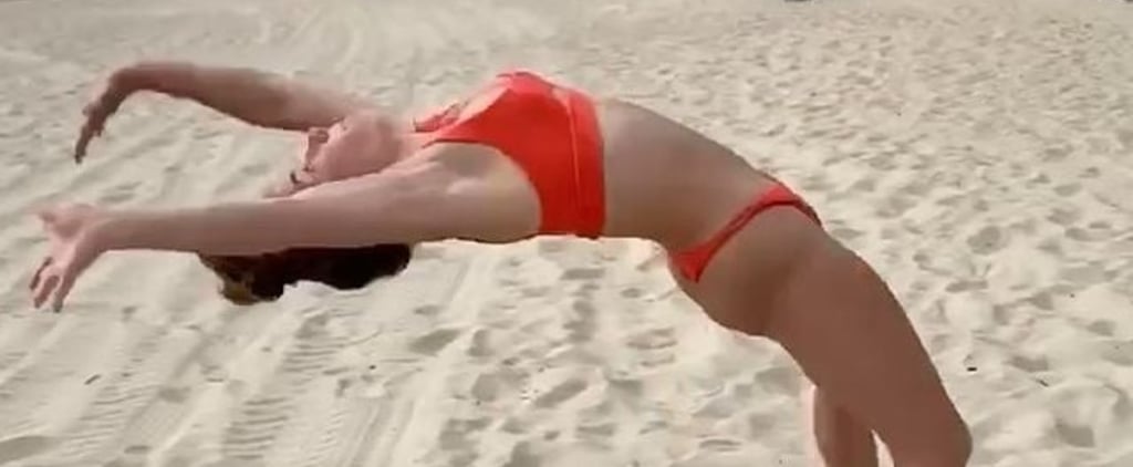 Watch Athlete Demi Bagby Do 21 Flips For 2021
