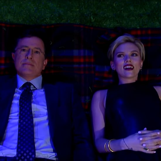 Scarlett Johansson on The Late Show September 2015 Video