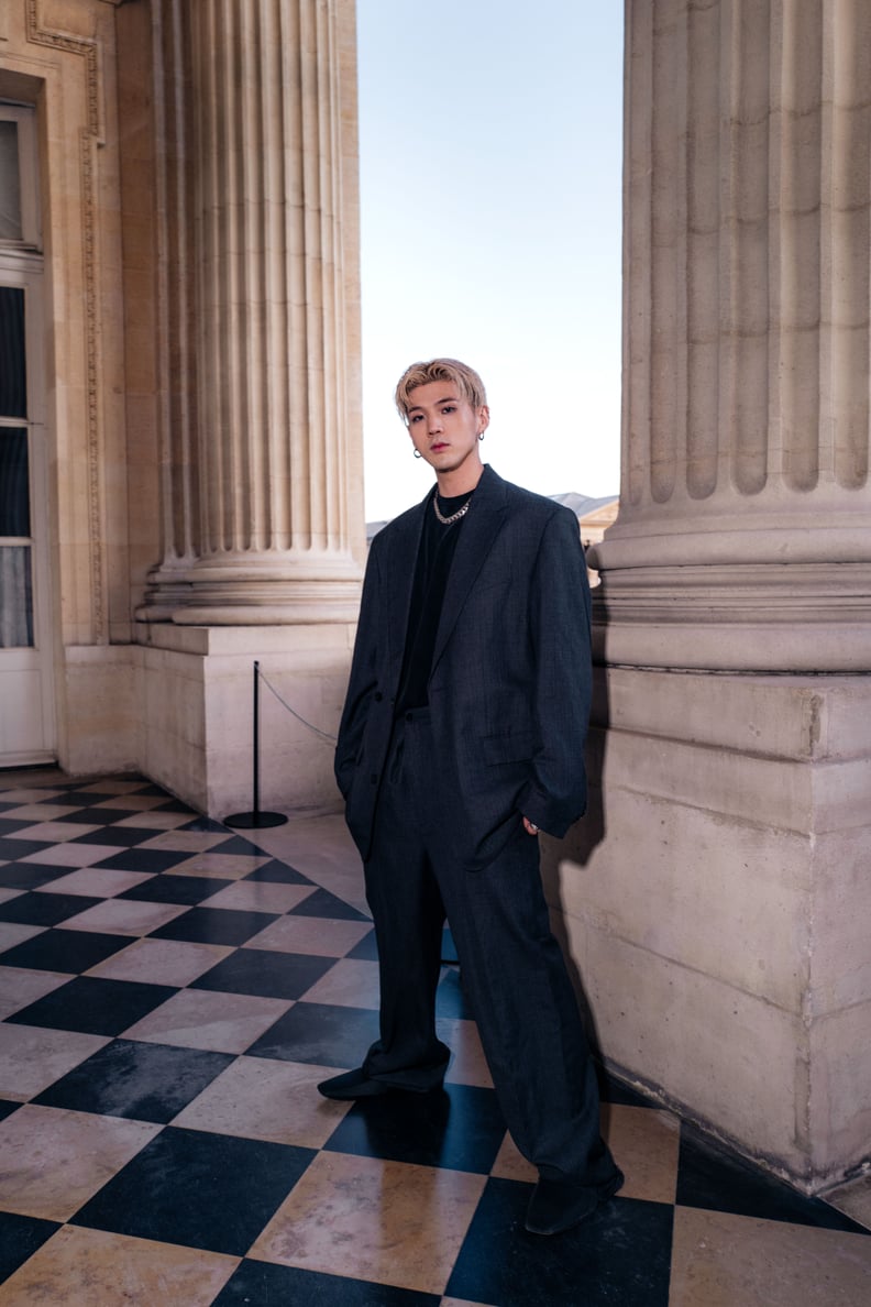 Big Matthew at the Balenciaga Couture Dinner