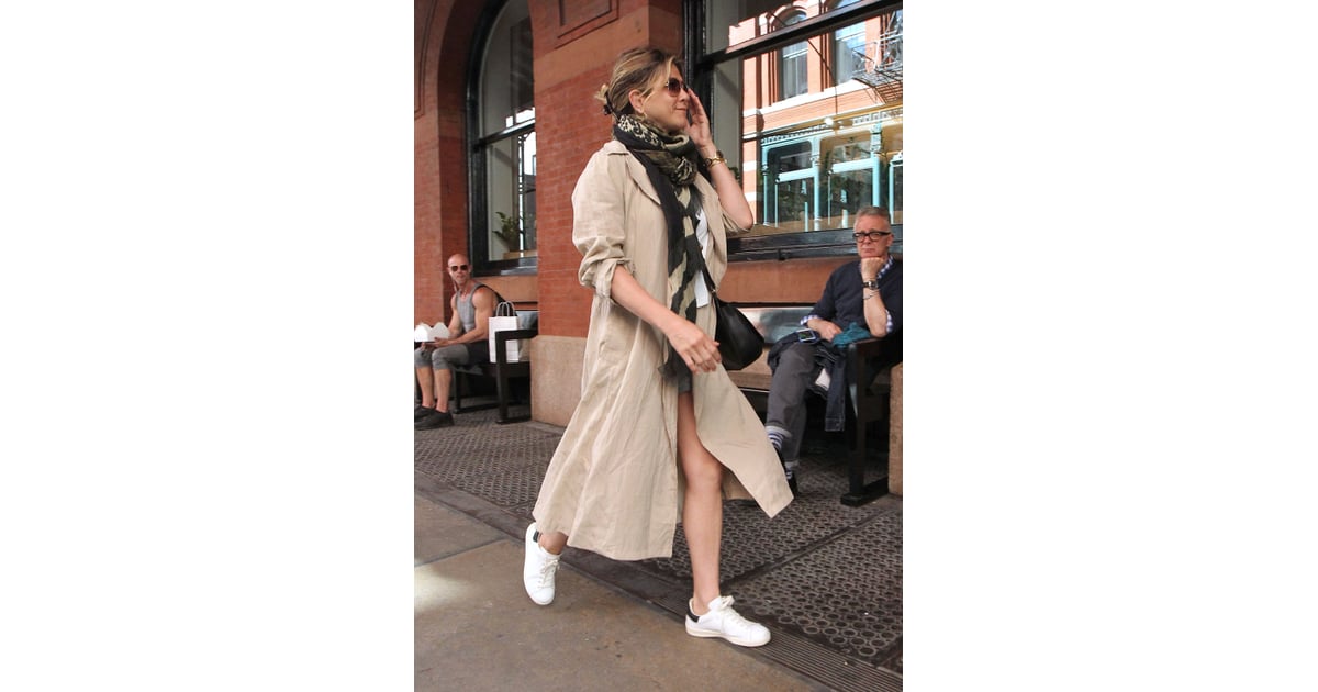 Jennifer Aniston Wearing Sneakers | POPSUGAR Fashion Photo 4