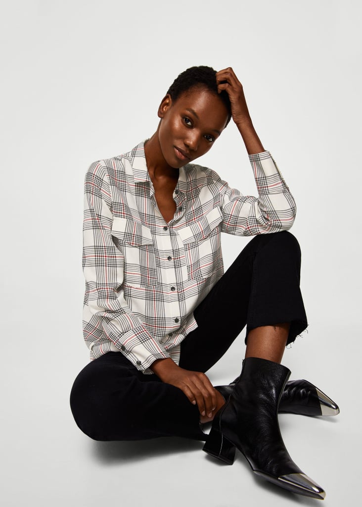 MANGO Check Shirt
