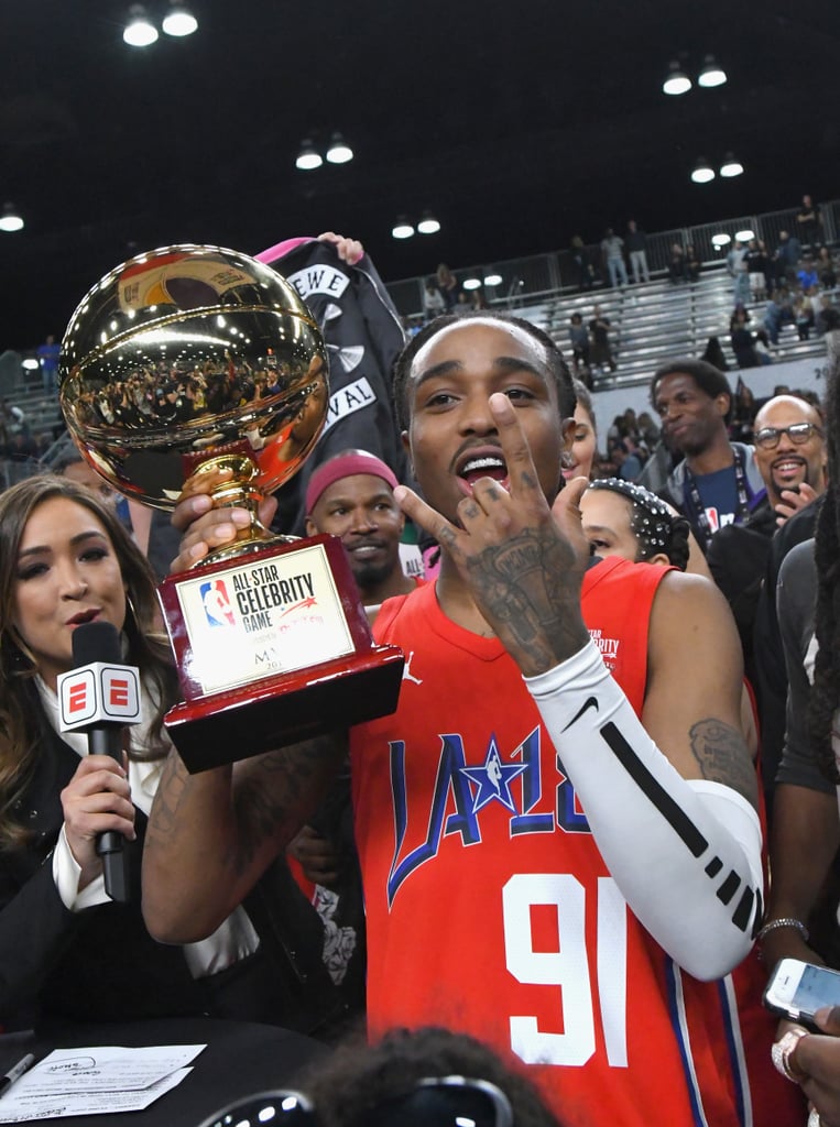 Pictures of Celebrities at 2018 NBA All-Star Celebrity Game