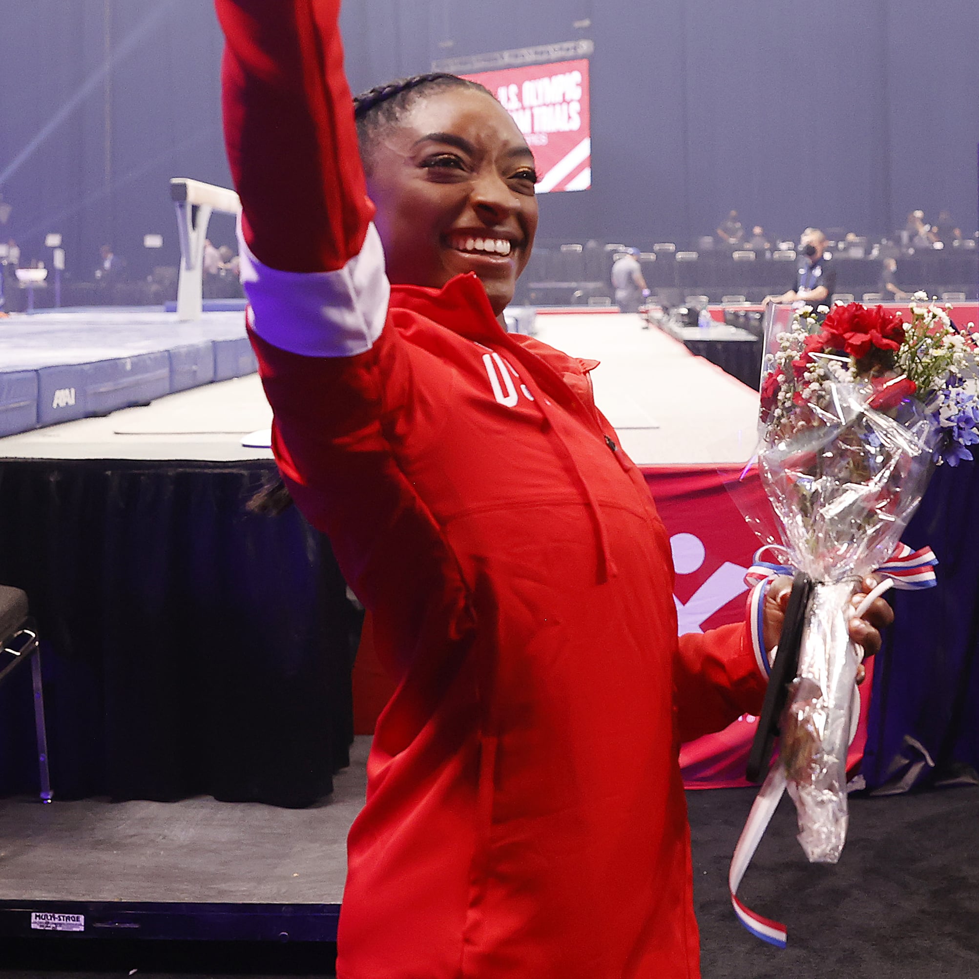 Simone Biles Shares Cute Photo With Her Parents On Instagram Popsugar Celebrity