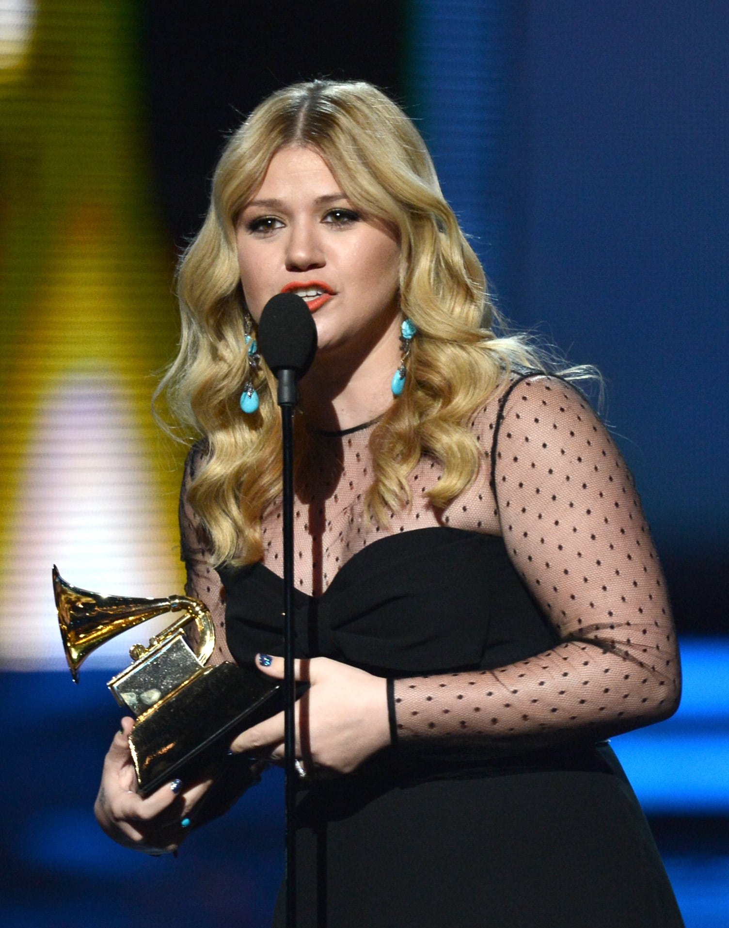 Kelly Clarkson Accepted Her Award Highlights From The 13 Grammys Popsugar Celebrity Photo 32