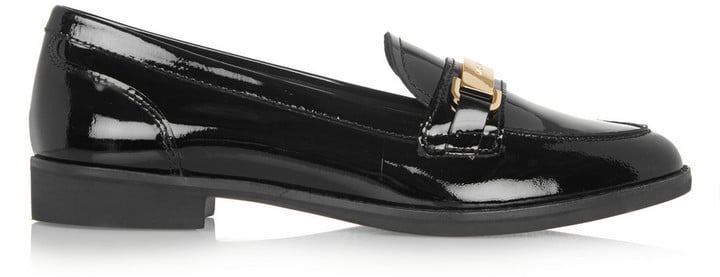 michael kors patent leather loafers
