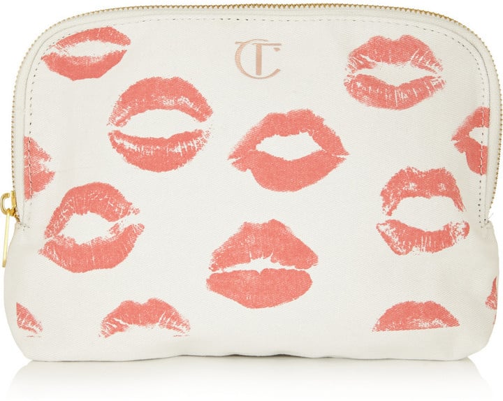 Charlotte Tilbury Printed Cotton-Canvas Cosmetics Case ($20)