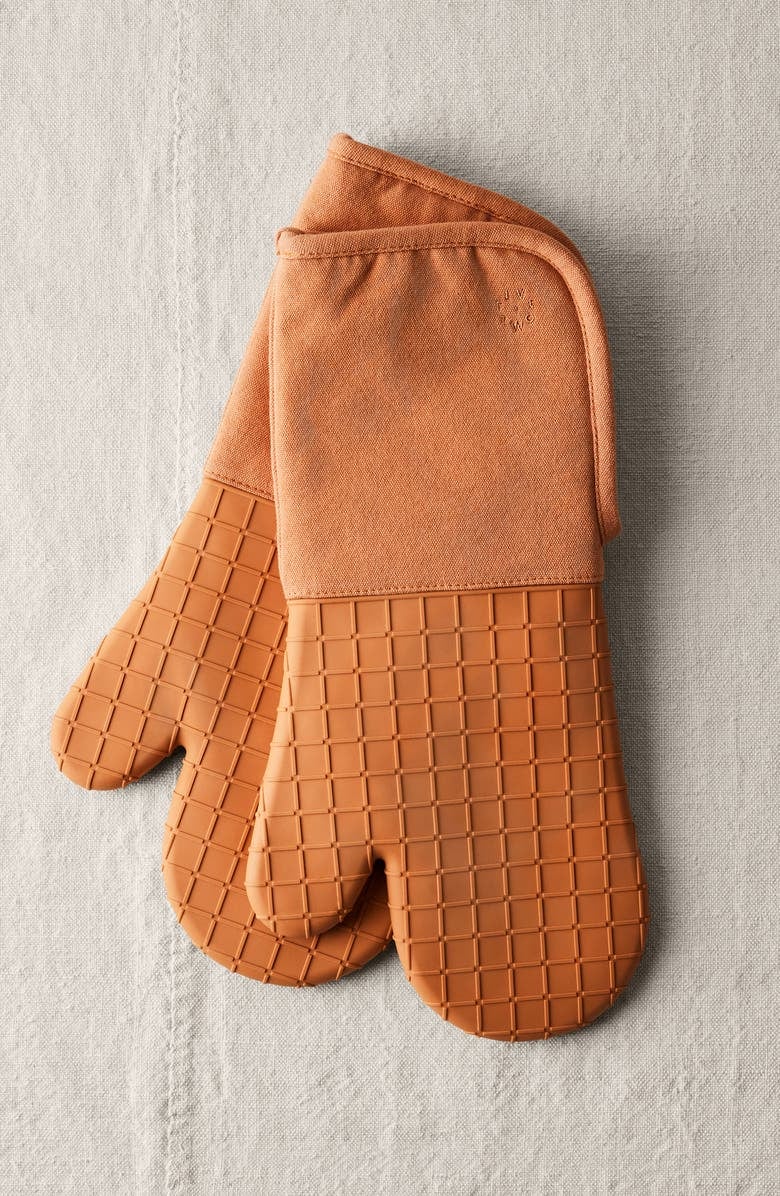 Five Two by Food52 Silicone Oven Mitt Set