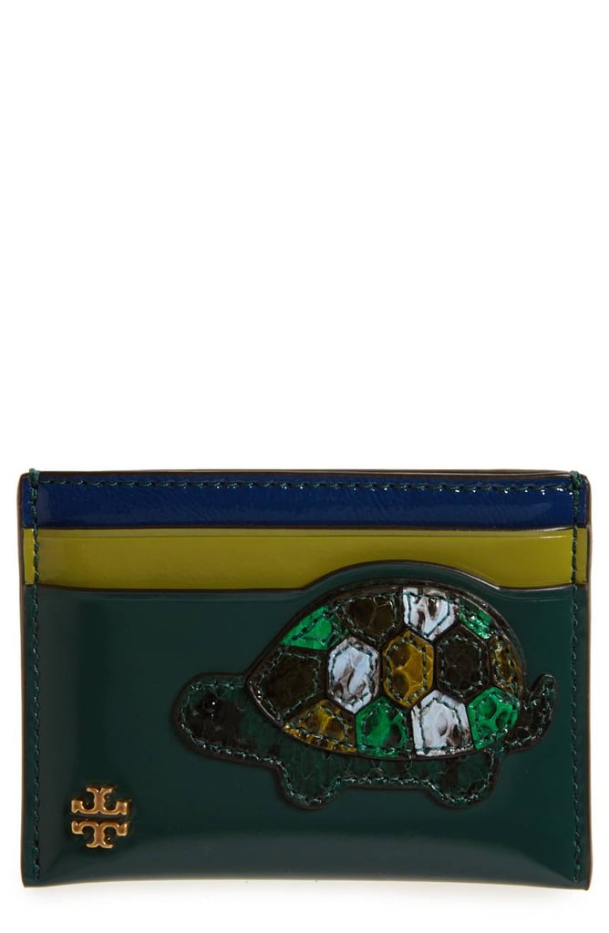 tory burch turtle wallet