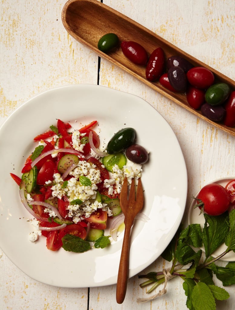 Side Dish: "Beef-ed Up" Israeli Salad