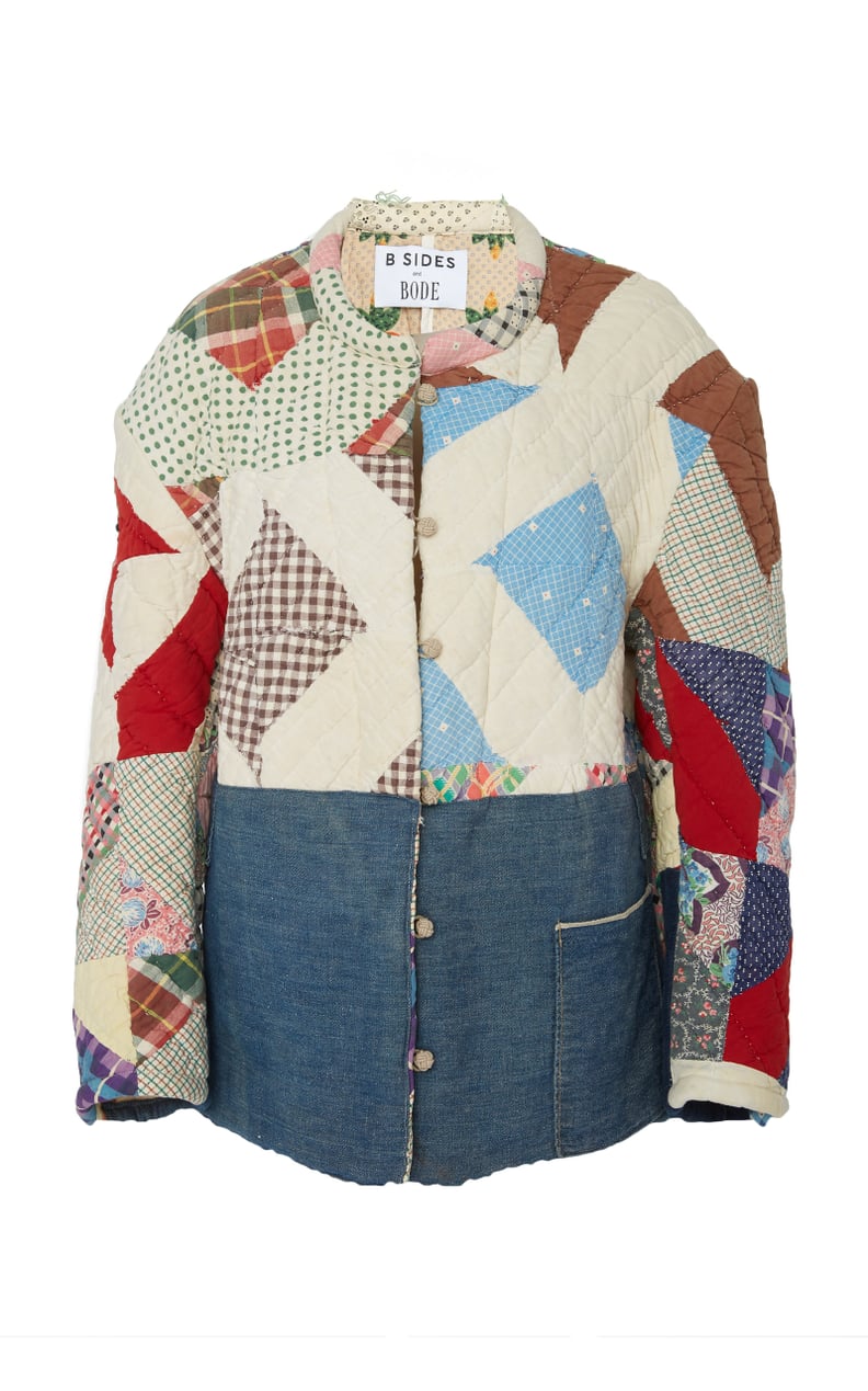 B Sides Exclusive Patchwork Cotton Jacket