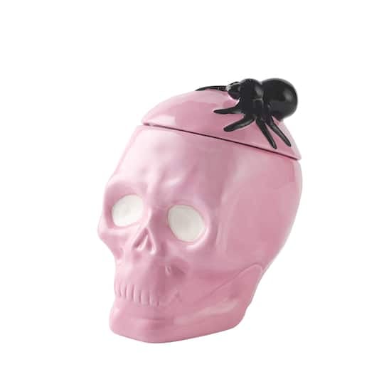 7.5" Ceramic Skeleton Cookie Jar by Celebrate It