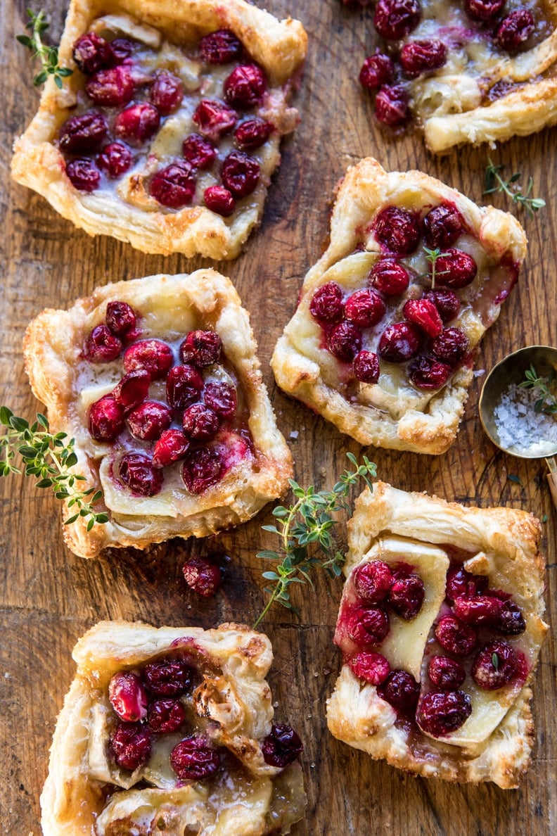 Cranberry Brie Pastry Tarts