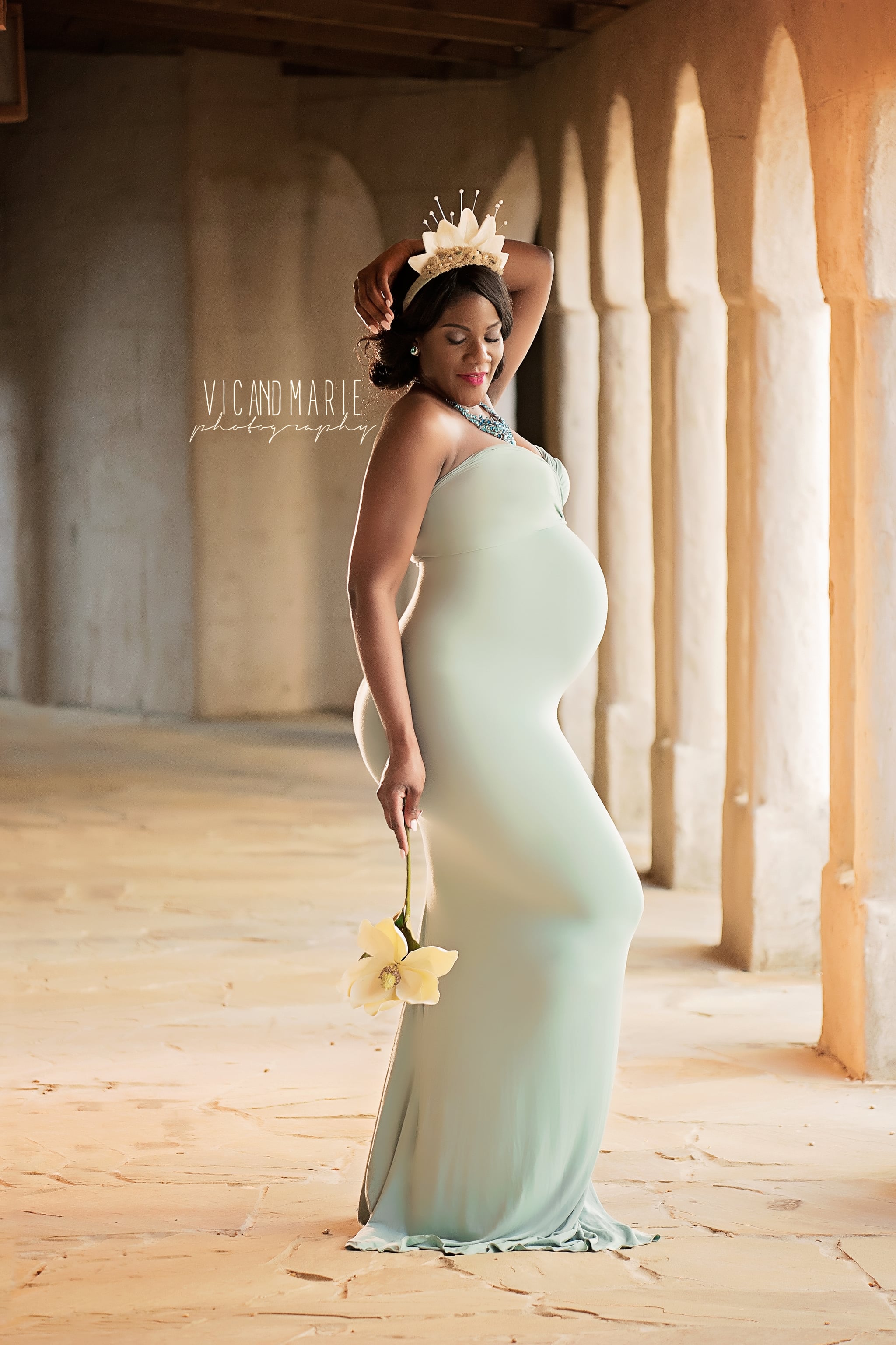 Baby Toddlers Kids Parenting This Enchanting Princess Maternity Photo Shoot Is Pure Disney Magic Popsugar Family Photo 7