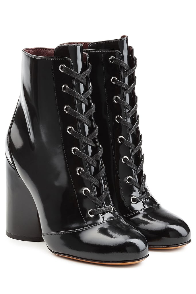 Marc Jacobs Patent Leather Ankle Boots