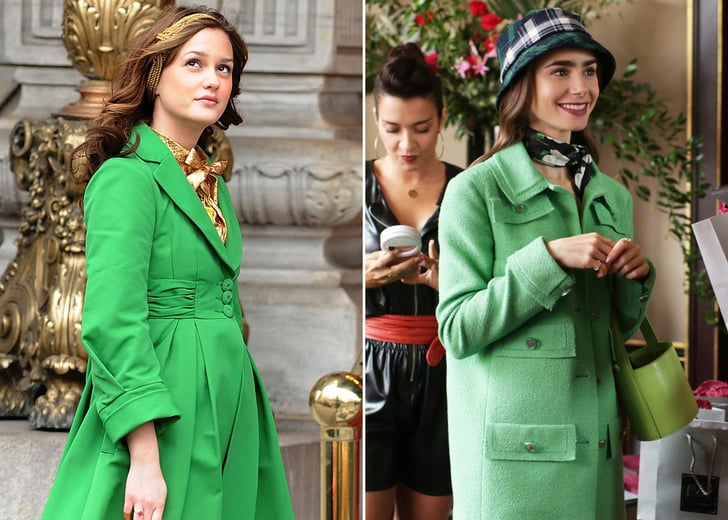 Emily in Paris Outfits That Look Like Blair Waldorf's