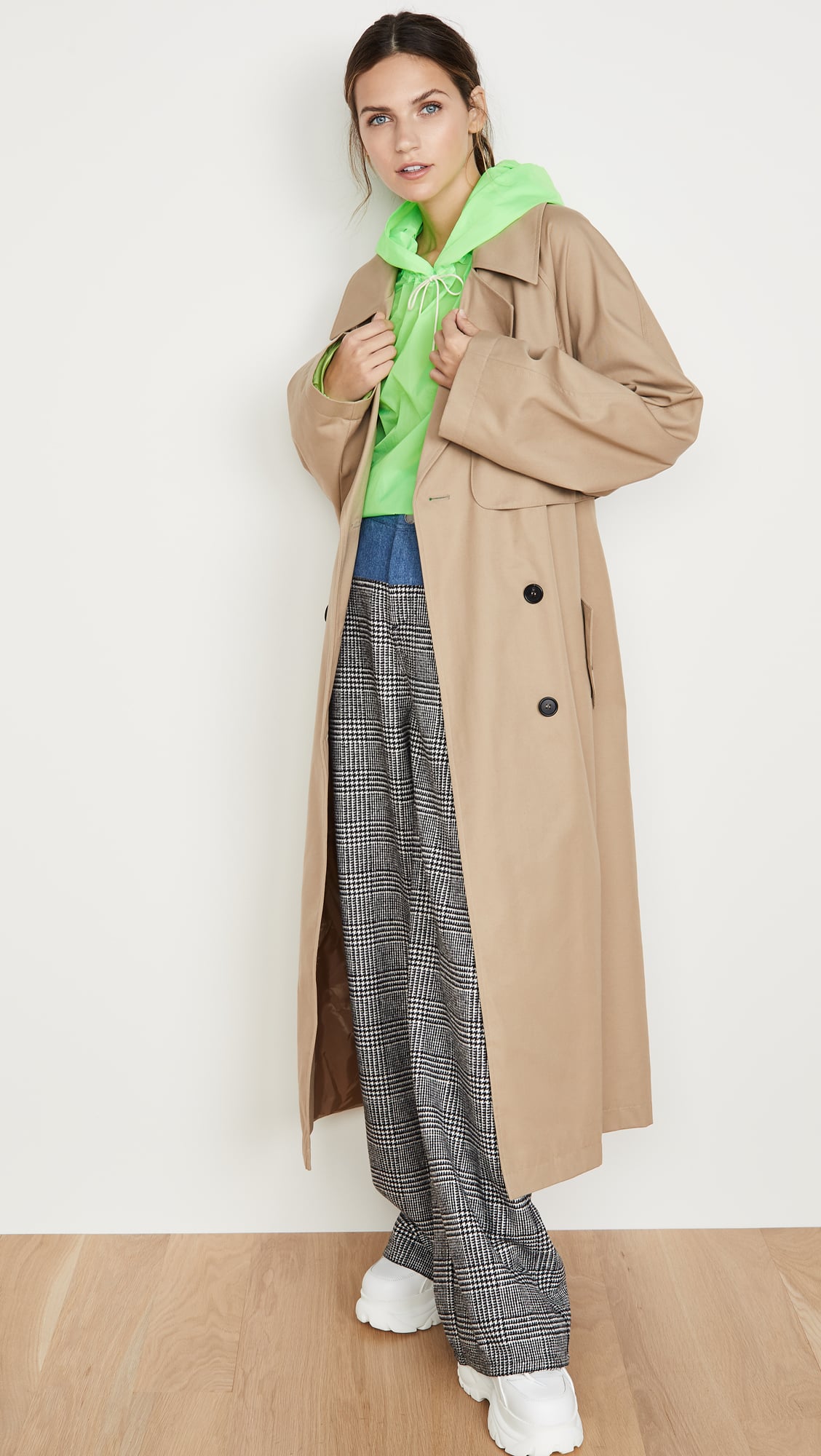 Collusion on sale trench coat