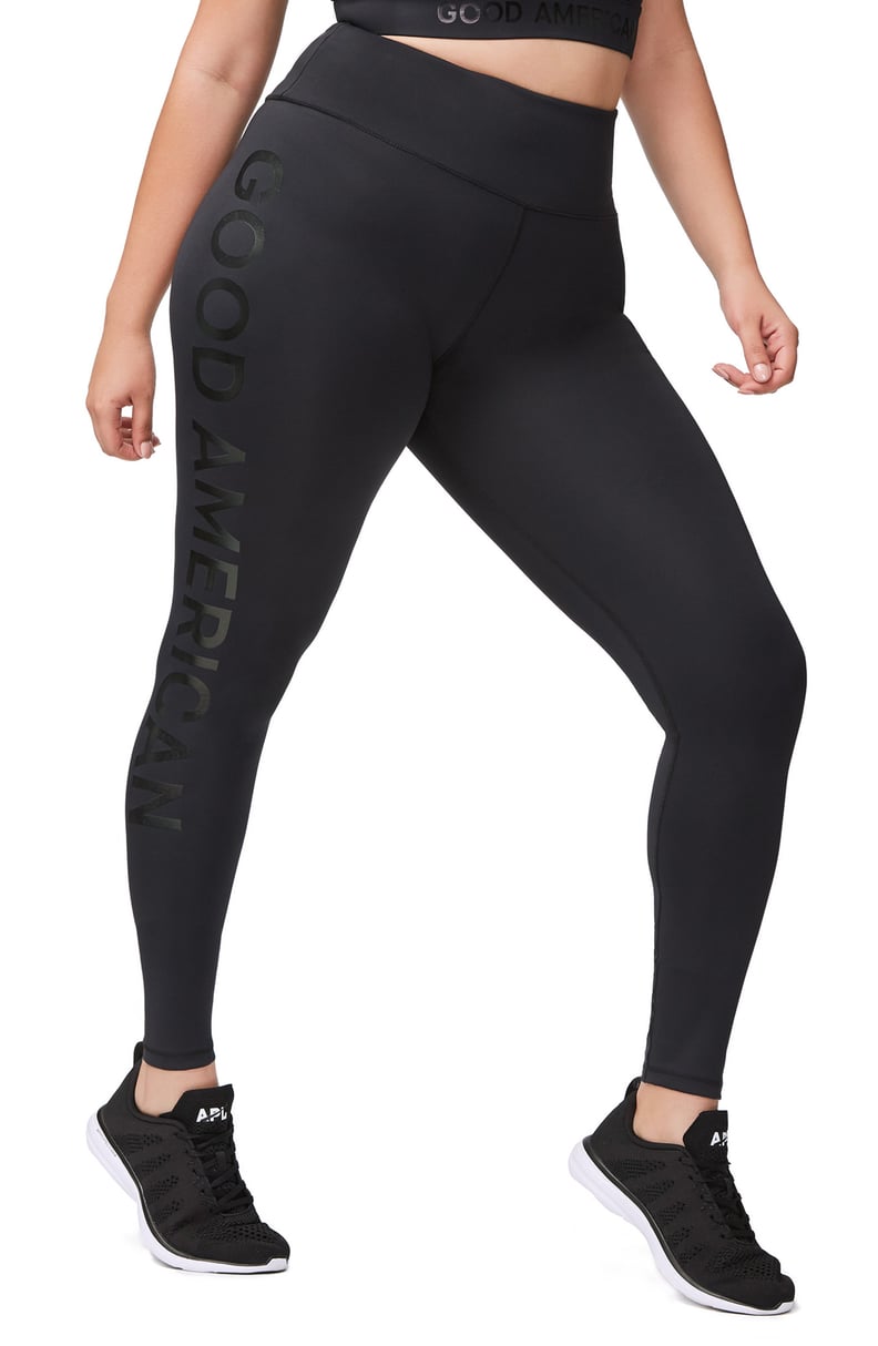 Reflective High-Waist Leggings