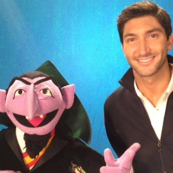 Evan Lysacek Teaches Confidence on Sesame Street