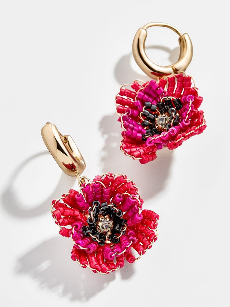 Anemone Huggie Hoops