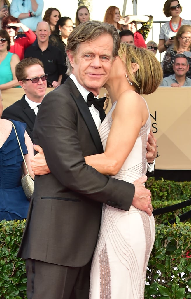 Felicity Huffman and William H. Macy at the 2017 SAG Awards