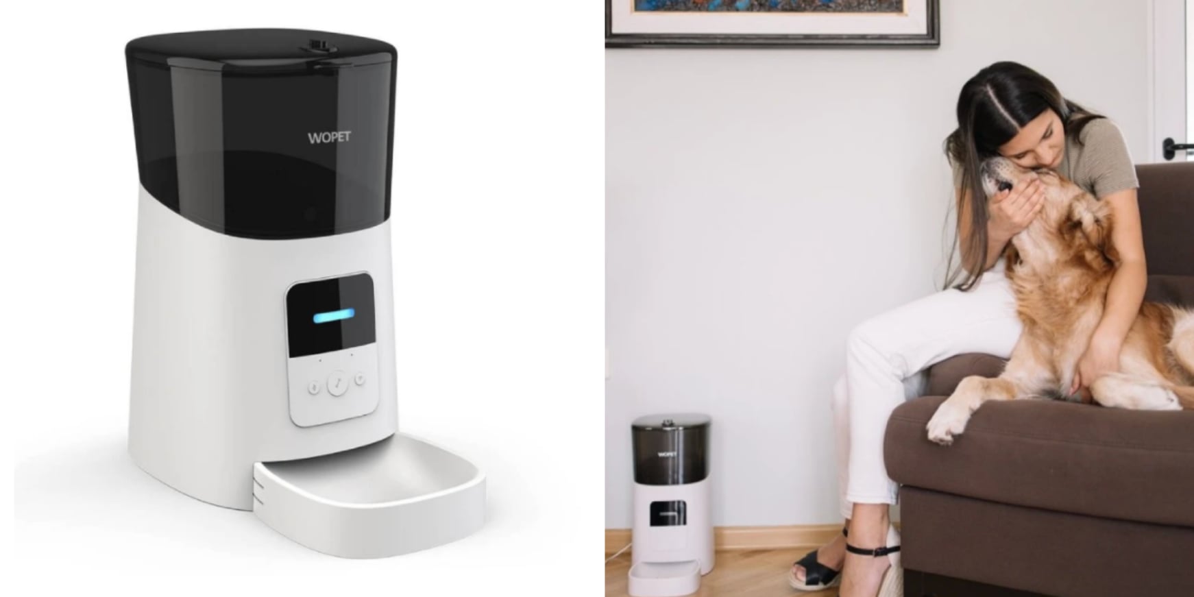 Wopet automatic deals pet feeder