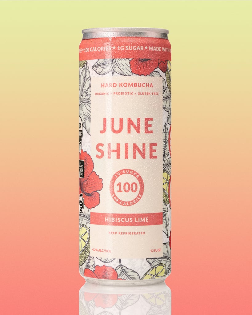 JuneShine 100 Hard Kombucha Hibiscus Lime Flavor