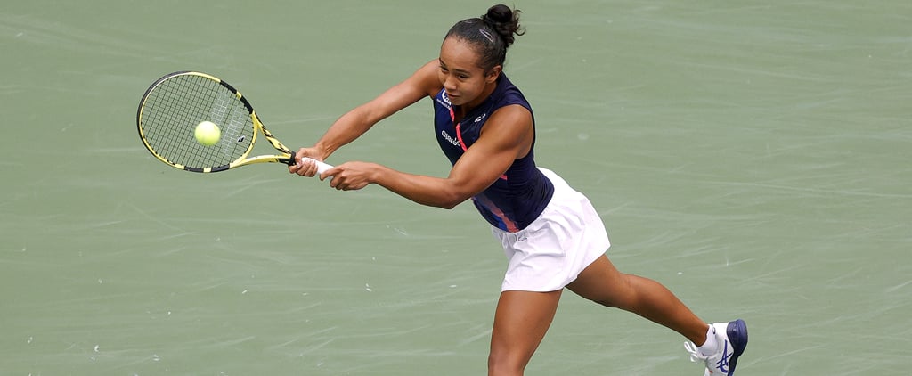 Watch Leylah Fernandez Practice Tennis Stability Exercises