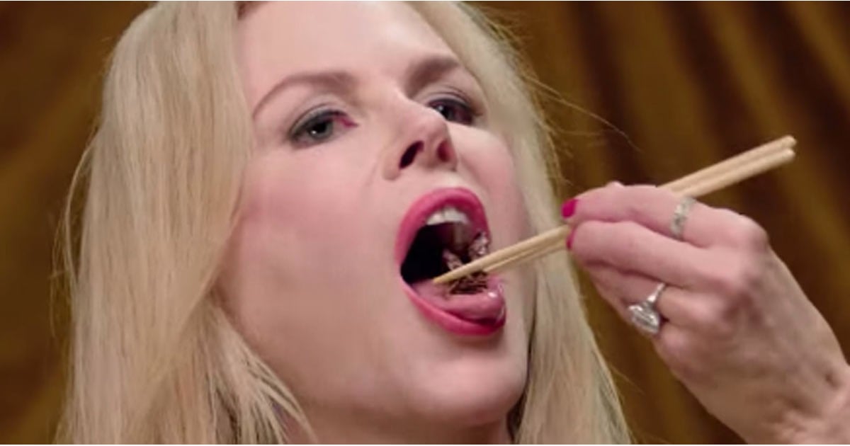 Nicole Kidman Eating Bugs Video | POPSUGAR Celebrity