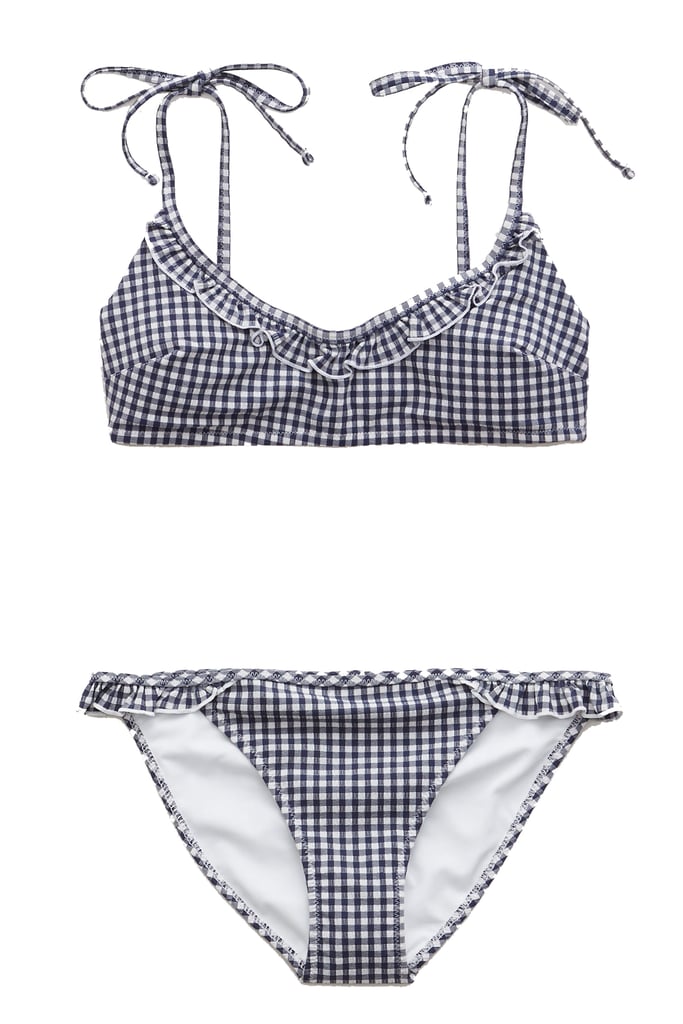 Aerie Seersucker Scoop Bikini Top and Bottom Aerie Seersucker Scoop Bikini Top and Bottom