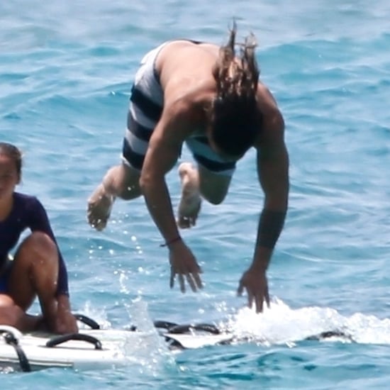 Jason Momoa Shirtless in Hawaii Pictures June 2018