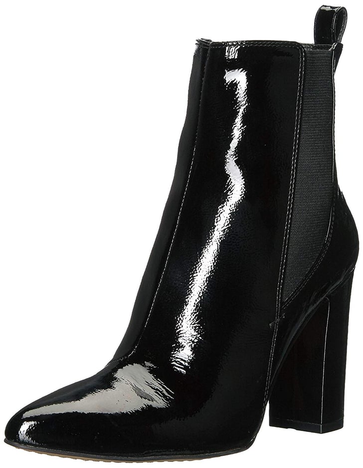 vince camuto leather ankle booties