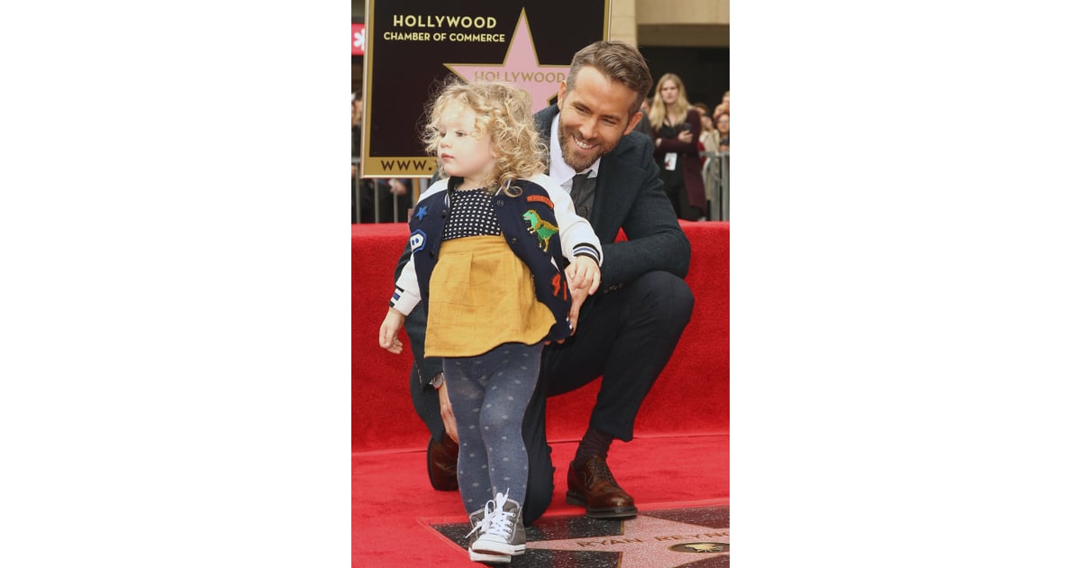 Cute Pictures of Ryan Reynolds With His Kids December 2016 | POPSUGAR