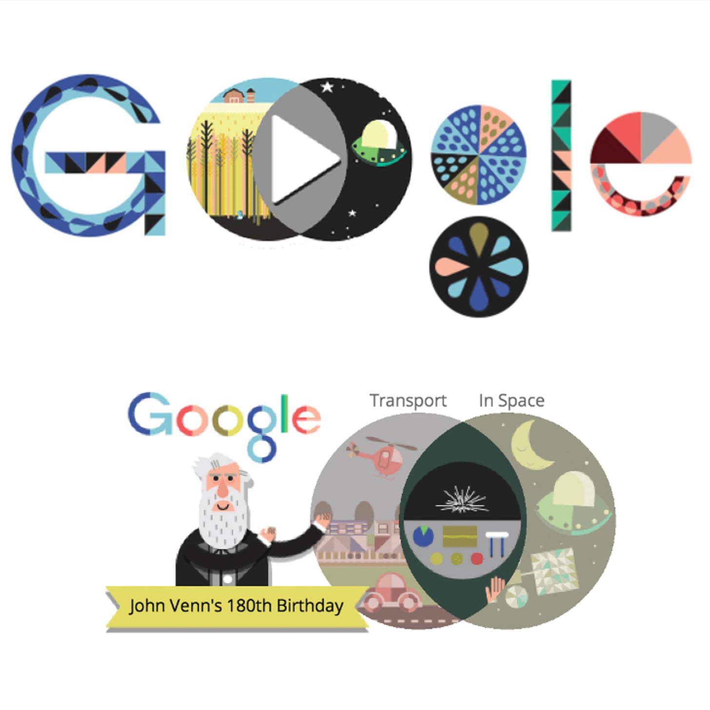 Venn Diagram Google Doodle | PS Tech