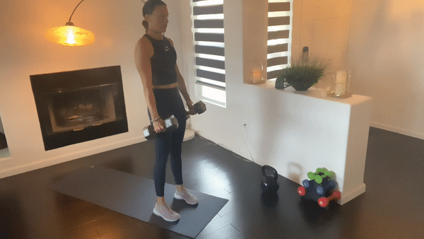 Exercise 6: Dumbbell Swing Exercise 6: Dumbbell Swing