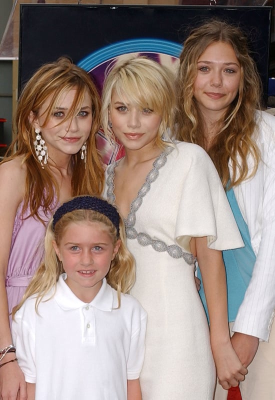 When Mary-Kate Olsen and Ashley were honoured with a star on the Hollywood Walk of Fame in 2004, little sister Elizabeth was there to cheer them on. When Mary-Kate Olsen and Ashley were honoured with a star on the Hollywood Walk of Fame in 2004, little sister Elizabeth was there to cheer them on.
