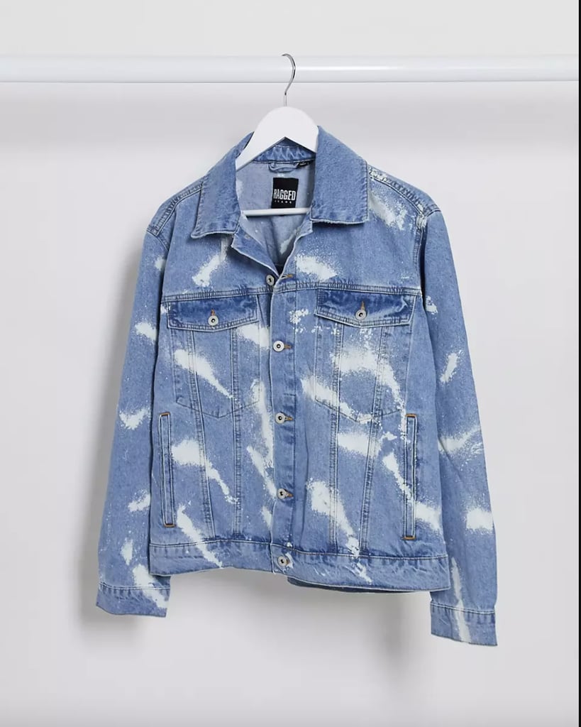 The Ragged Priest Jeans Bleach Print Denim Jacket