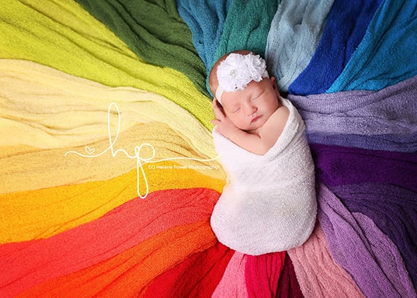 Rainbow Baby Photo Ideas