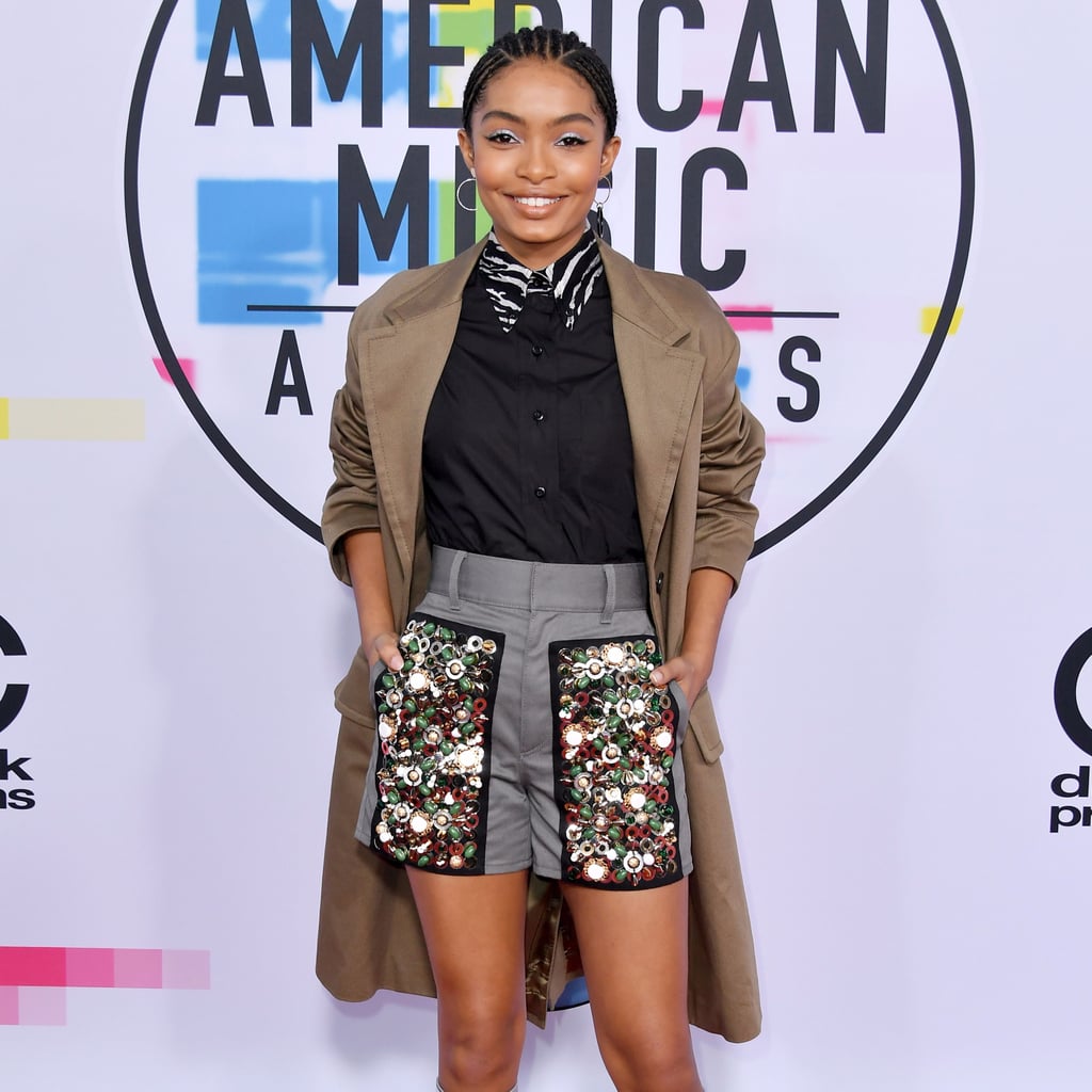 Yara Shahidi Outfit at the American Music Awards 2017 | POPSUGAR Fashion
