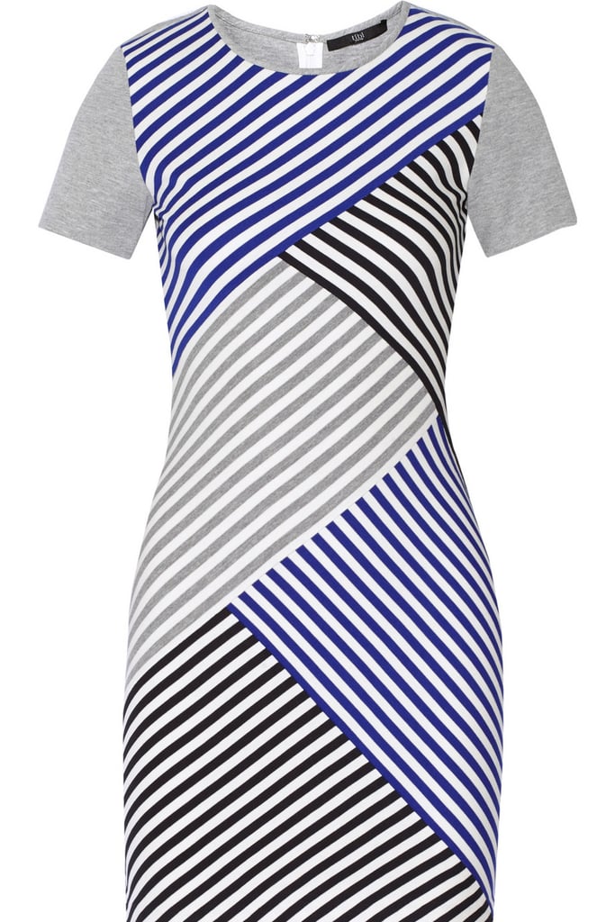 Tibi Racetrack Striped Jersey Dress ($298)