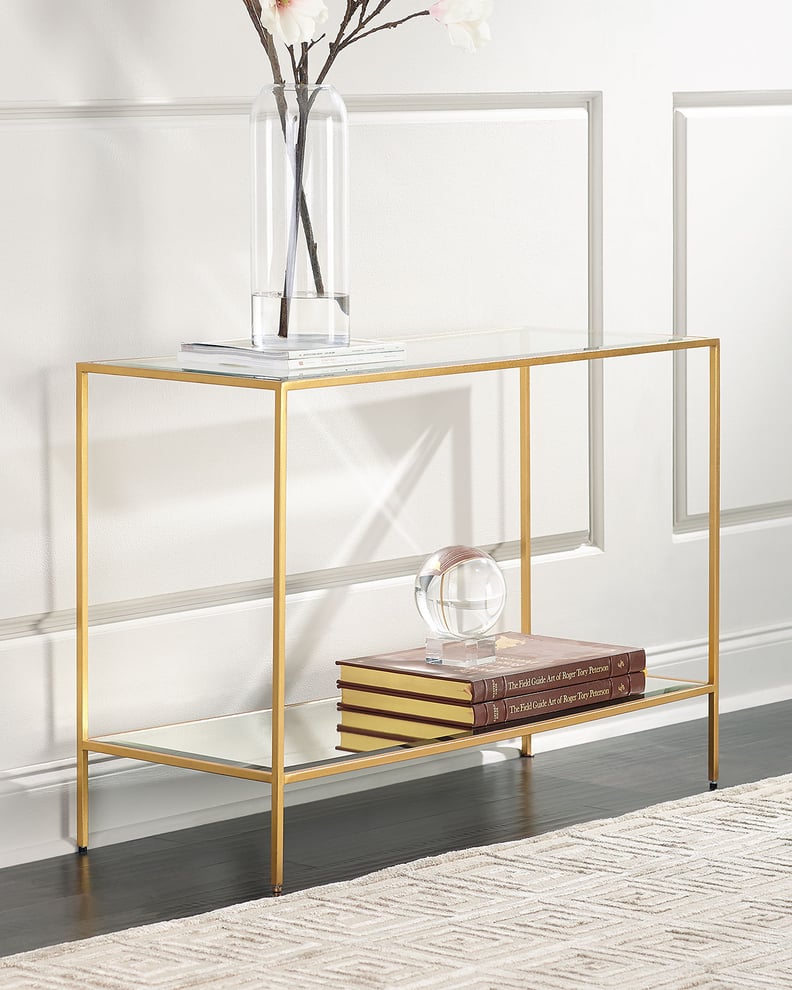 Raja Mirrored Console Table