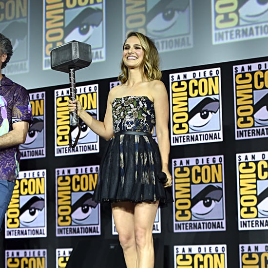 Natalie Portman Blond Highlights at Comic-Con 2019