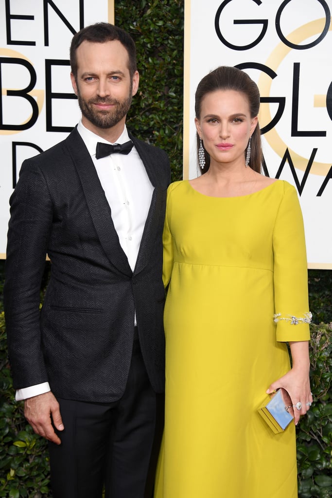 Pictures of Natalie Portman at the 2017 Golden Globe Awards